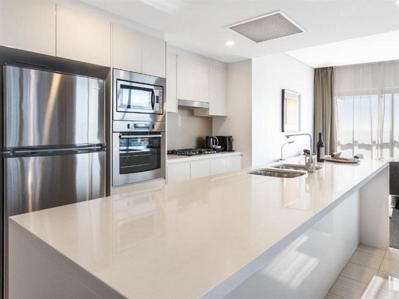 Meriton Suites Zetland Sidney Exterior foto A modern kitchen