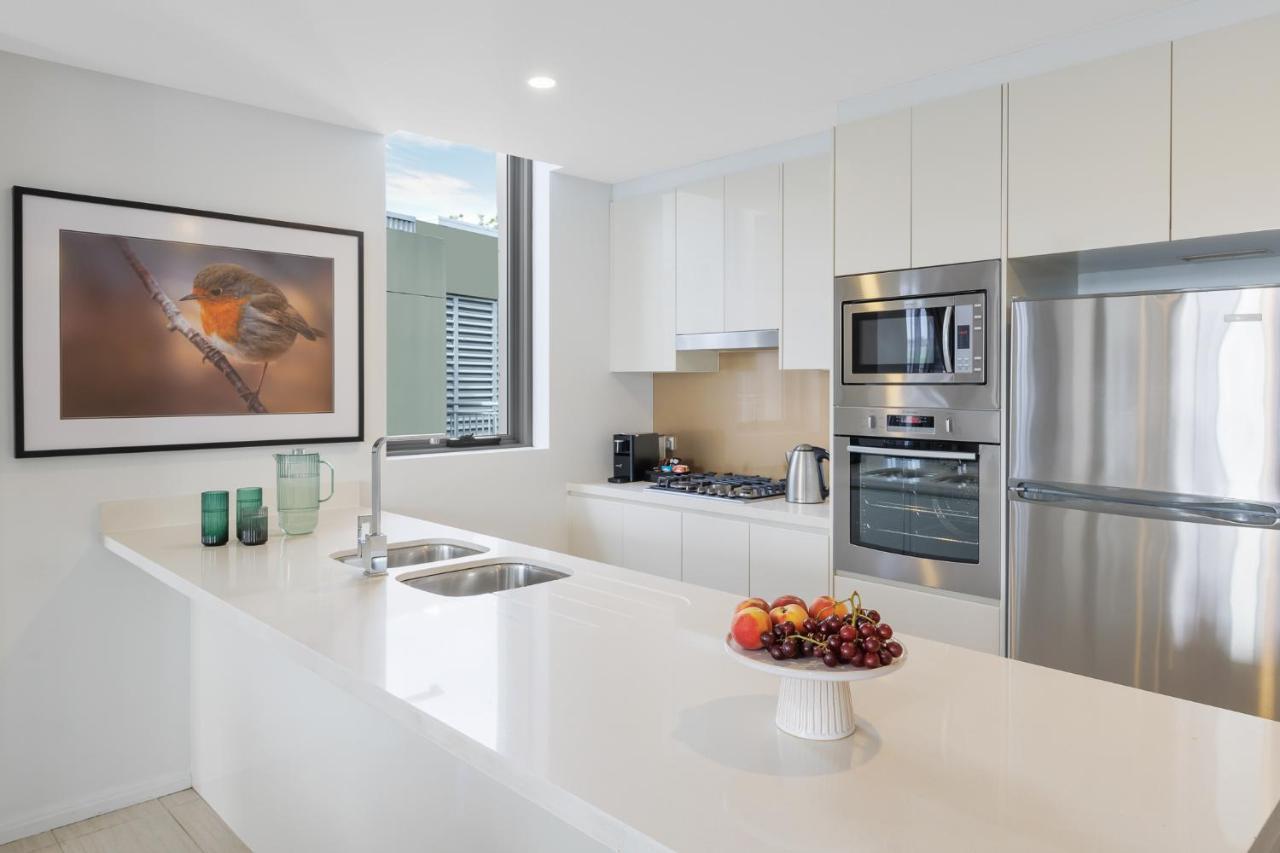 Meriton Suites Zetland Sidney Exterior foto A typical kitchen