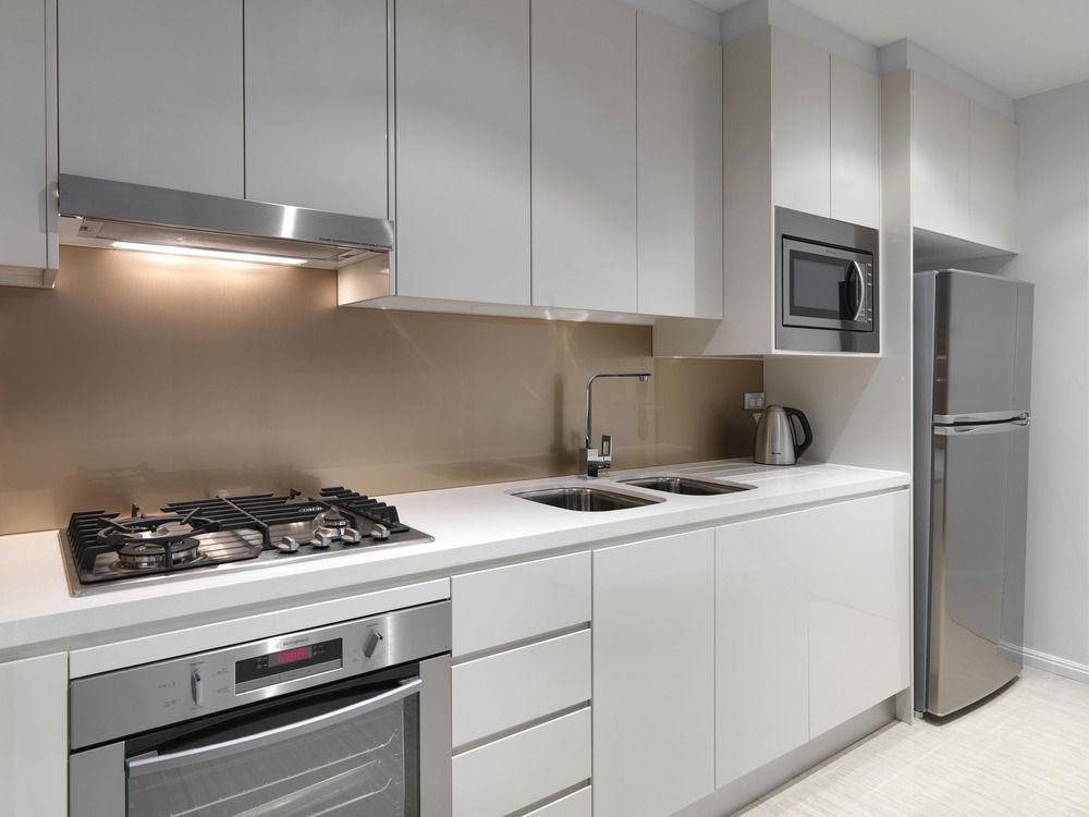 Meriton Suites Zetland Sidney Exterior foto A modern kitchen